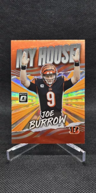 Joe Burrow 2021 Optic My House Silver Prizm #MH-11 Cincinnati Bengals