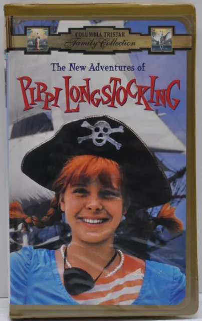 THE NEW ADVENTURES of Pippi Longstocking - VHS - Columbia TriStar £12. ...