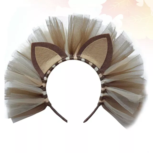 jungle animals hairbands Kids Headpiece Woodland Headband Lion Ears Headband