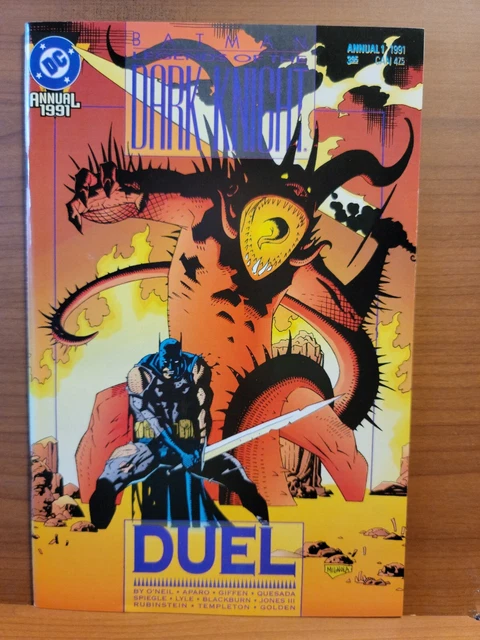 Batman: Legends of the Dark Knight Annual #1 NM- DC 1991 Duel