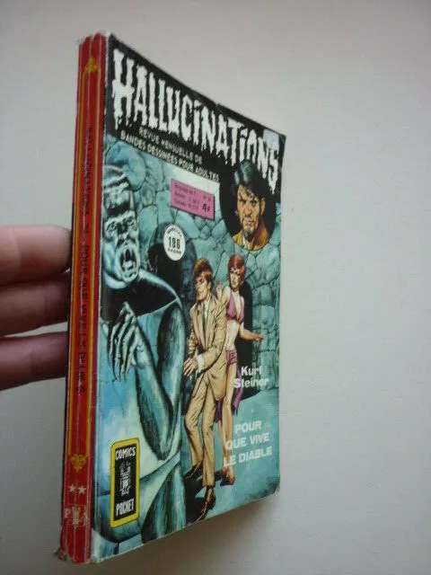 Comics Pocket / Hallucinations / Num 39 / Kurt Steiner / Pour Que Vive Le Diable