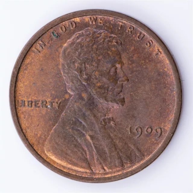 1909 VDB Lincoln Wheat Penny Cent BU Red Brown