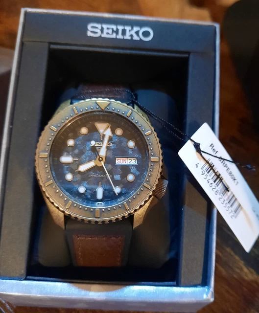 Seiko 5 Sports SRPE80K1, Mens Vintage Automatic Watch, NIB, SKX