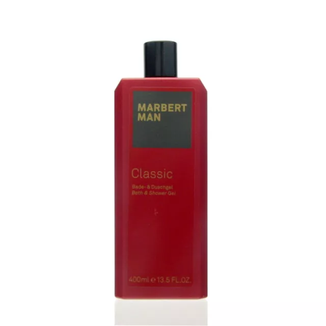 (31,25 EUR/l) Marbert Man Classic Bath & Shower Gel 400 ml Dusche Pflege NEU