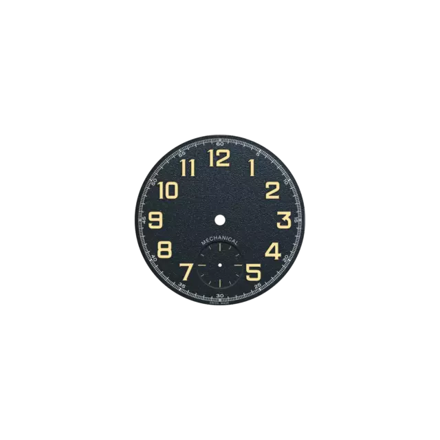 Model 6 ETA Unitas 6498-1 mechanical dial Zifferblatt cadran