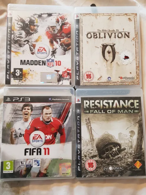 PS3 Game Bundle (with Manuals!) FPS, RPG, Football, Sports - VGC! FAST P&P!