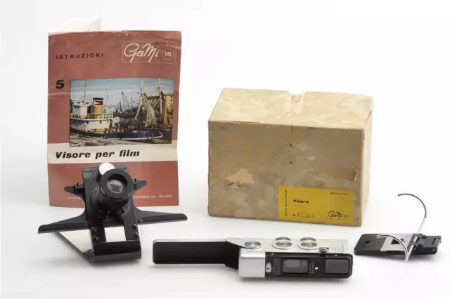 Galileo Gami 16 - 16mm Subminiature Camera Workshop w. Box (1713022897)