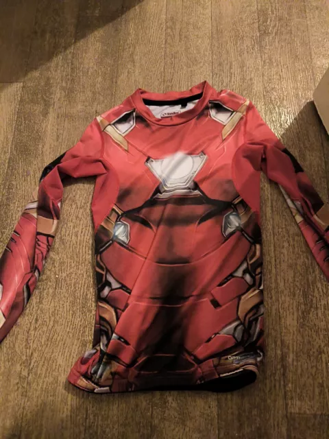 SONDICO MARVEL IRON Man Base Layer Top Size M Medium Men s 3.00 PicClick UK