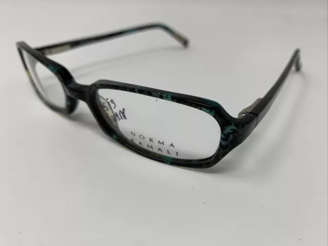 Norma Kamali Eyeglasses Framea 7314 Black/Multi 50-18-135 Full Rim YI28 2