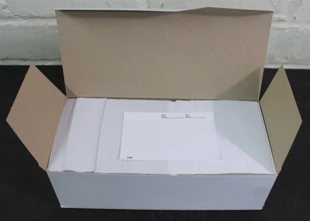 Ckstamps: 102 Händler Karten - Weiß (Karton Von 1000),Abmessungen: 10.8cm (W) X