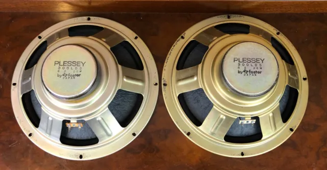 Vintage PLESSEY 12'' Woofer Speakers（pair)