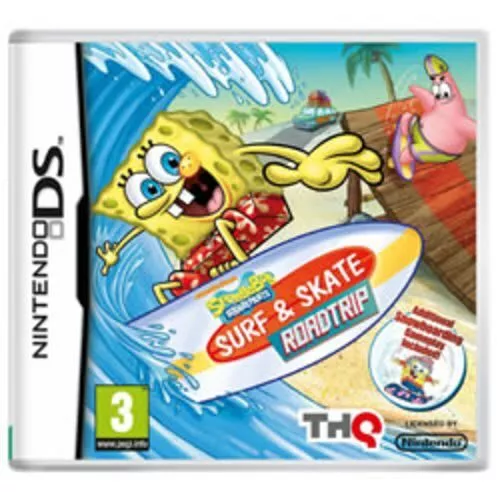 Jogo Bob Esponja Surf E Skate Roaditrip Xbox 360 Kinect em