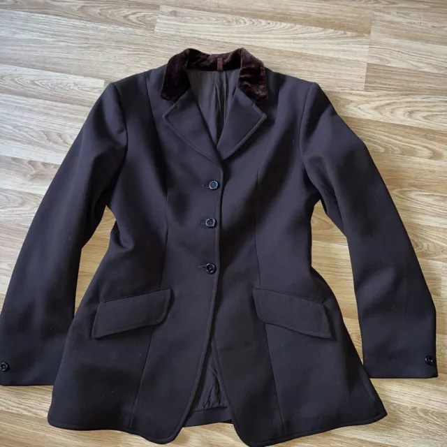 Brown 36” Show Jacket - Showing Competition