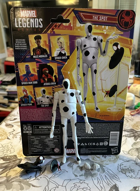 Marvel Reverse Spot SPIDER-MAN ACROSS THE Spider-Verse Marvel Legends The Spot 6'' Action ...