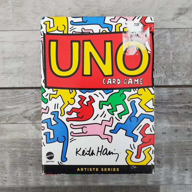 MATTEL KEITH HARING Uno Card Game Artiste Series 2 Complete £24.11