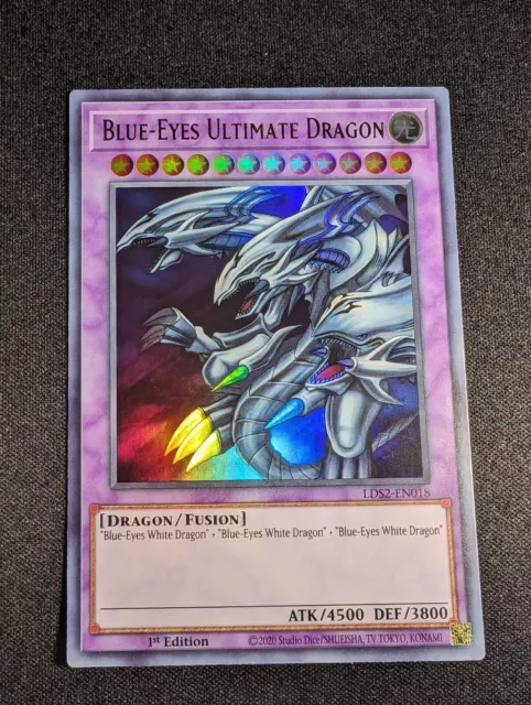 Yu-Gi-Oh! Blue-Eyes Ultimate Dragon LDS2-EN018 1st Edition Ultra Rare NM