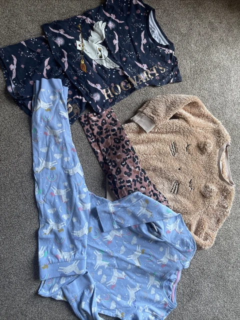 Girls Pyjamas Bundle Next Mothercare Nutmeg 5-6 Years 3 Pairs