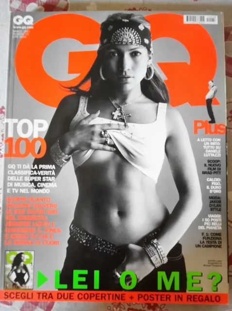 GQ Italia Marzo 2001 N. 18 Jennifer Lopez, fotografata da Michael Thompson
