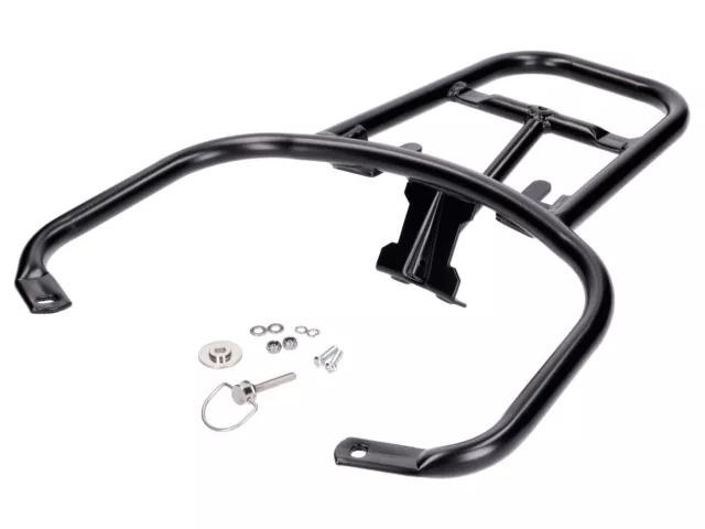 Vespa GT125 L -04 Black Rear Luggage Rack for Vespa GT, GTS, GTV