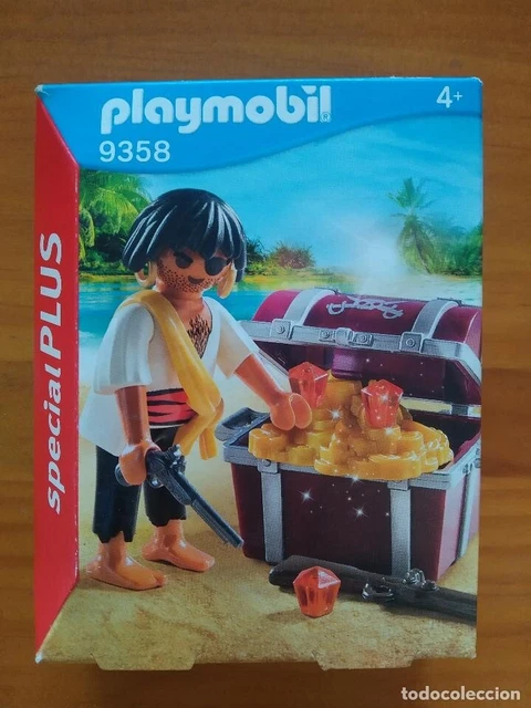 Lot De Pièces PLAYMOBIL Pirates/safari - Caisse/cajon Beige - Réf. Multiples (3016, 3018, Etc.) - Occasion