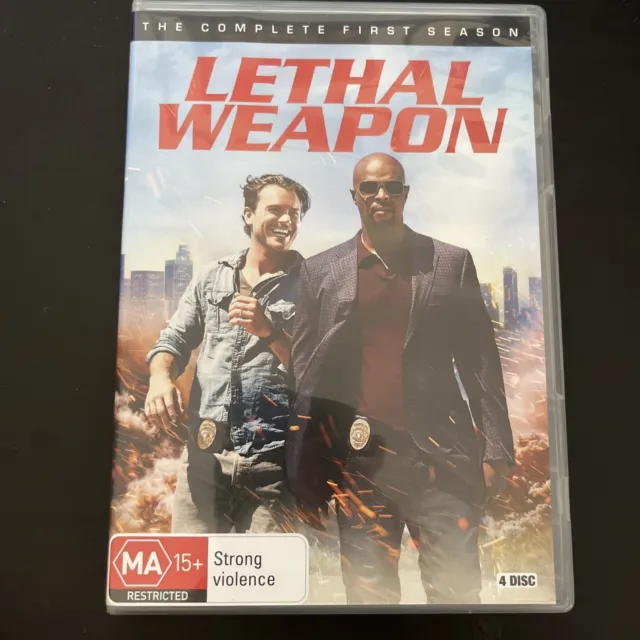 Lethal Weapon The Complete First Season 1 - DVD | Region 4 Series 1