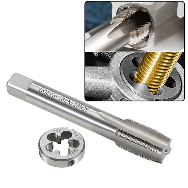 Travail Du Métal Outils 5/8-18 Robinet 5/8-18 Die 5/8 " -18 Durable Haut Acier