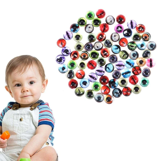 50 Pcs Jewelry Making Supplies Dome Cabochons Crystal Glass