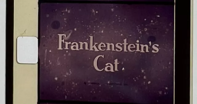 FRANKENSTEIN’S CAT (1942) Mighty Mouse SOUND Cartoon SUPER 8MM Film Print