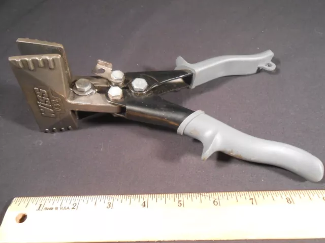 Wiss WS3 3-Inch Straight Handle - HVAC Hand Seamer VGC