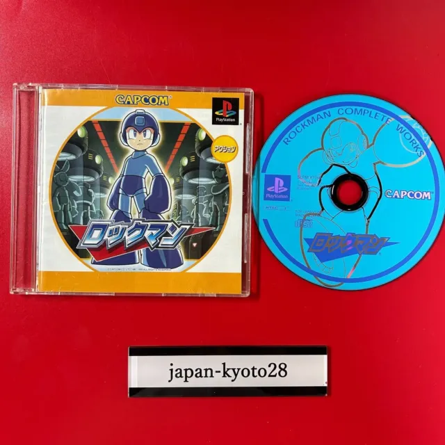 Rockman 1 Megaman PS1 Capcom Sony Playstation 1 Japan USED