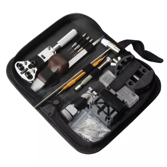 1 Set of Watchmaker Tool Kit 136 Repair Tool Kit Watch Back 3