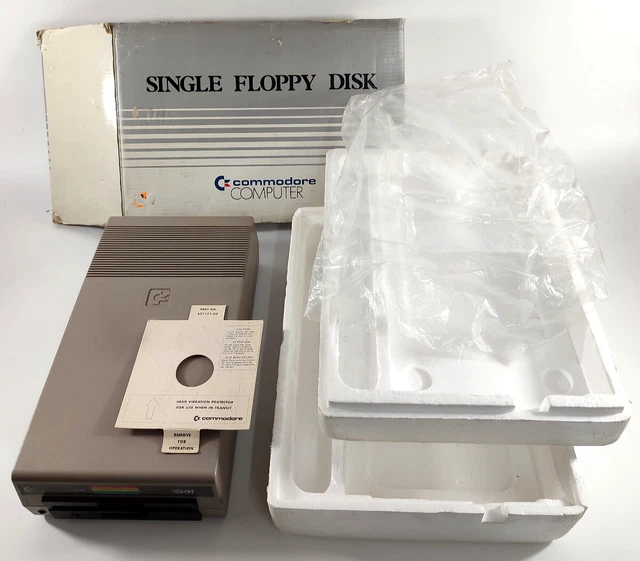 Lecteur De Disquettes Commodore 1541 – Fonctionnel – Vintage – Occasion