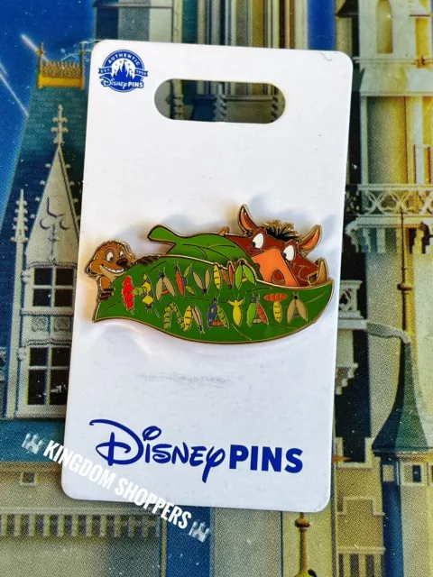 2023 Disney Parks The Lion King Hakuna Matata Timon Pumbaa Open Edition Pin