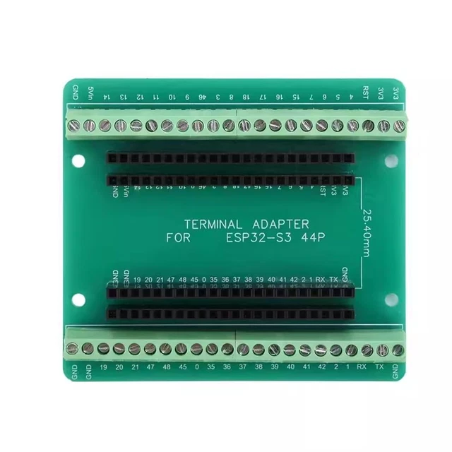 ESP32 S3 GPIO Breakout Board für ESP32 S3 WROO1 ESP32 S3 DevKitC 1