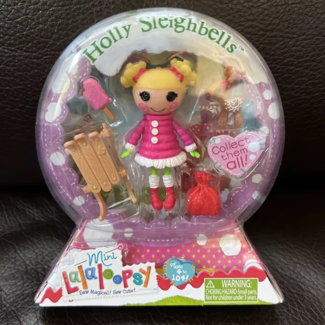 Holly Sleighbells Mini Lalaloopsy Doll w/ Pet & Accessories December 1 B-Day