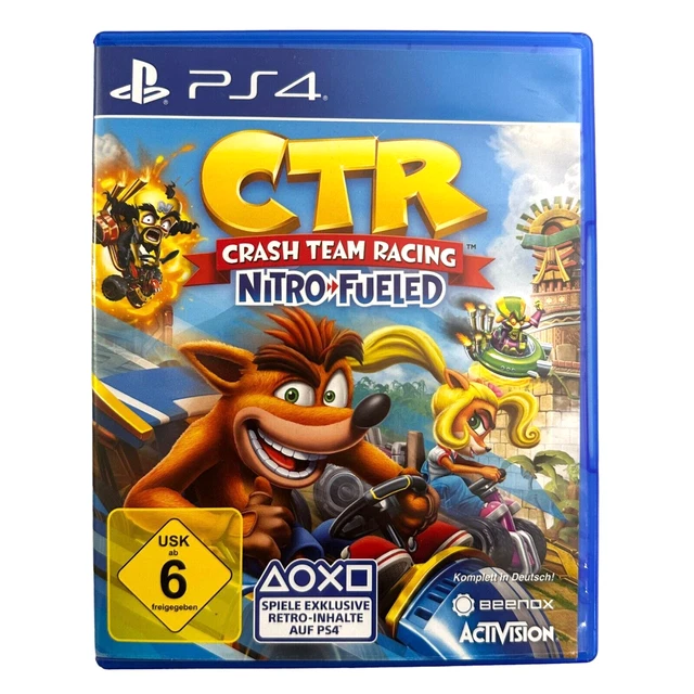 CTR CRASH TEAM Racing Nitro Fueled (Sony Playstation 4) - SPEDIZIONE ...