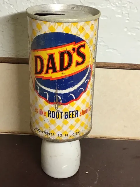 Dad's Root Beer Co. Chicago, IL Vintage Pull Top Soda Can