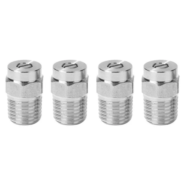 Durable 4 Piece Replacement Threaded Tips for Pressure Washer Water Brooms