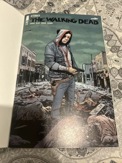 The Walking Dead 192 Death Of Rick Grimes Signed By Charlie Adlard Blank Variant 3