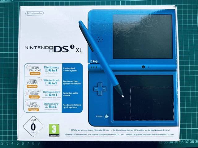 Nintendo DSi XL Console 64Go - Bleu rn boite avec chargeur