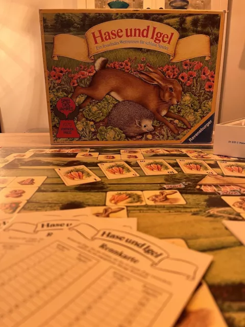 Hase und Igel: Ein fesselndes Wettrennen für schlaue Spielende, 2-6 Spieler ab 8