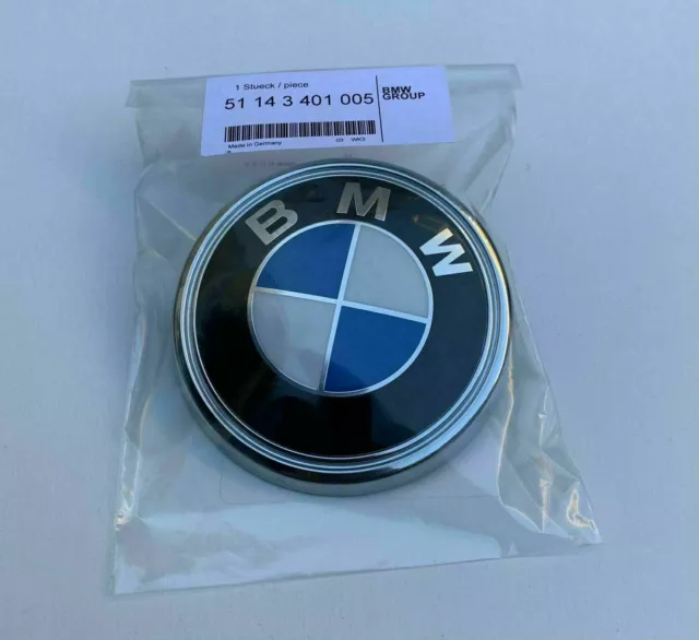 ORIGINAL Emblem Heckklappe Logo BMW X3 (51 14 3 401 005) - SCRATCHED!