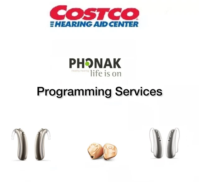 COSTCO PHONAK HEARING Aid Programming Service (Fast Turn Around