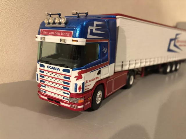 Tekno 1:50 Scania Topline Spedition Peter Van de Berg Eigenbau Code 3 Rar