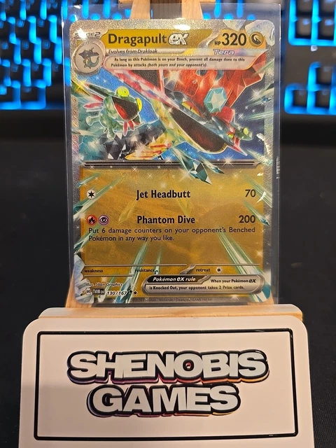 Dragapult Ex - TWM 130/167 - Double Rare Holo - Temporal Forces - Pokemon TCG (NM)