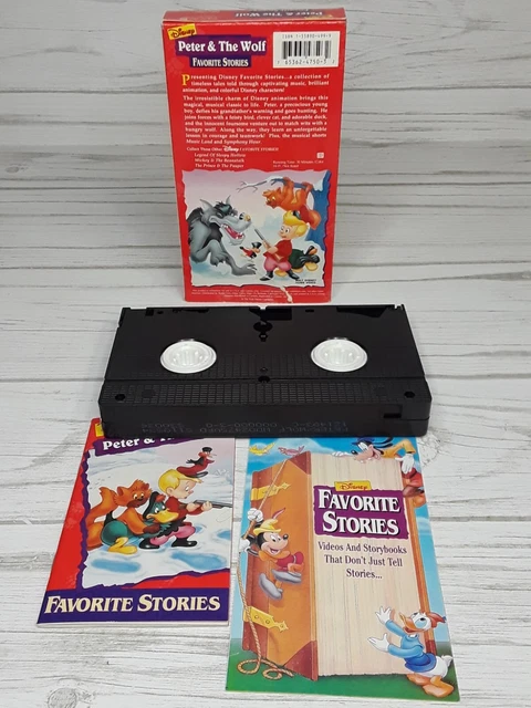 DISNEY PETER AND the Wolf Disney VHS Home Video Out of Print HTF £6.18