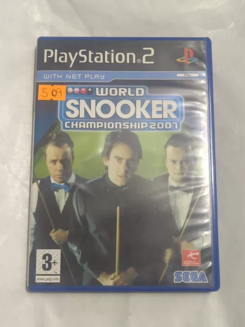 World Snooker Championship 2007 (Sony PlayStation 2 With Manual Ps2