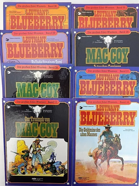 Die Grossen Edel Western HC AUSWAHL Blueberry , Mac Coy Ehapa Verlag