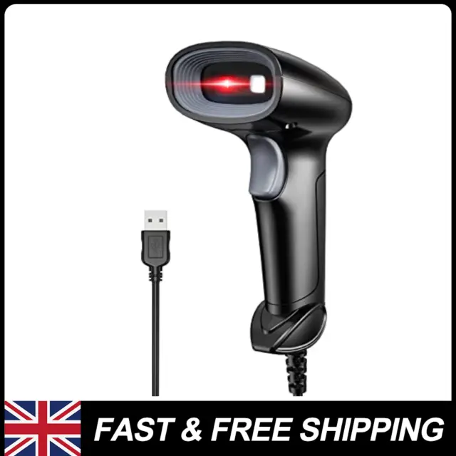 Anyeast USB Wired Inventory 2D 1D QR Code Scanners Barcode Scanner Reader Retail