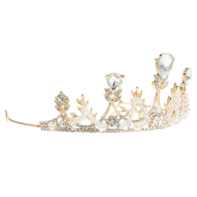 Baroque Decor Wedding Ceremony Decorations Crown Hair Accessories Vintage